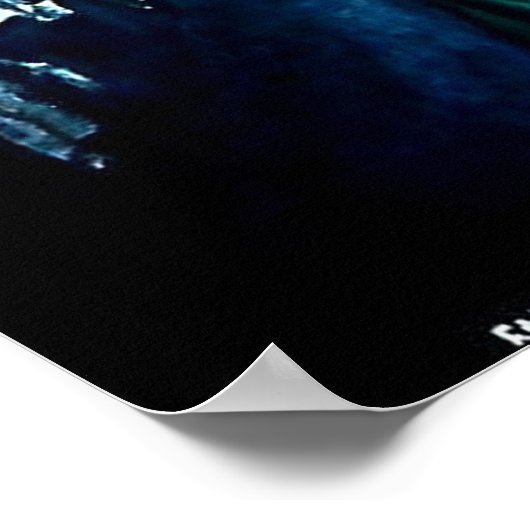 5:05 Originele Olie op Canvas Herdruk Poster! Poster (Hoek)