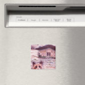 5,1 cm vierkante magneet kat (Insitu (Vaatwasser))