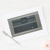 5,25-inch schijfstation rechthoekige sticker (Envelop)