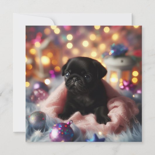 5,25 inch x 5,25 Holiday Flat Kaart (Voorkant)