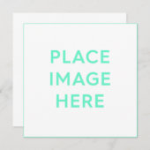 5,25 inch x 5,25 inch flat-note Kaart Notitiekaartje (Voorkant / Achterkant)