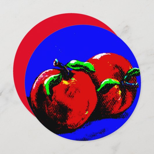 5.25 x 5.25 Aanbestedingscirkel Kaart (Voorkant / Achterkant)