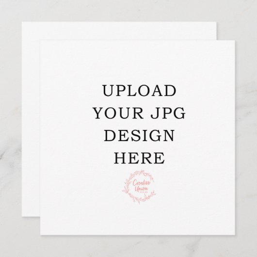 5,25 x 5,25 Afgedrukte kaarten (Voorkant / Achterkant)