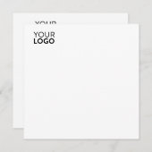 5,25 x 5,25-inch flatkaart kaart (Voorkant / Achterkant)