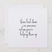 5,25 x 5,25-kaart kaart (Voorkant / Achterkant)