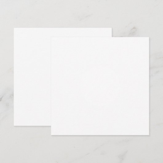 5,25" x 5,25" plat programma programmakaart (Voorkant / Achterkant)