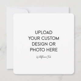 5,25" x 5,25" Plat Save The Date Kaart