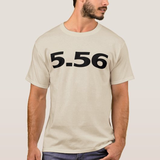 5,56 AR15 pistool T-shirt (Voorkant)