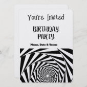 5,5" * 7,5" Verjaardagsuitnodigingskaart Kaart (Voorkant / Achterkant)