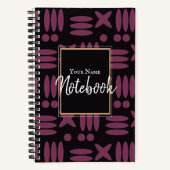 5,5-inch x 8,5-inch  Manifestatistisch Notitieboek (Voorkant)