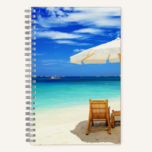 5,5-inch x 8,5-inch spiral notebook notitieboek
