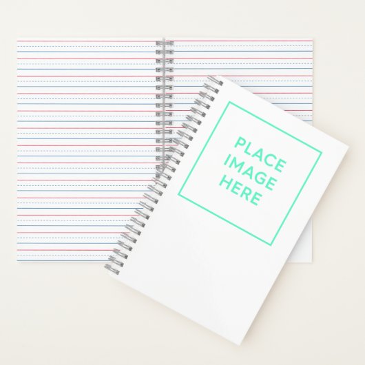 5,5-inch x 8,5-inch spiral notebook notitieboek (Binnen)