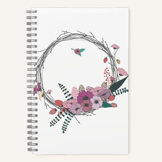 5,5-inch x 8,5-inch spiral notebook notitieboek (Voorkant)