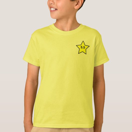 5.5 Moments T-shirt (Voorkant)