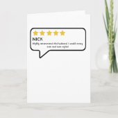 5/5 Sluissterrating Kaart (Voorkant)