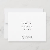 5,5 x 4,25-inch Kaart afdrukken (Voorkant)