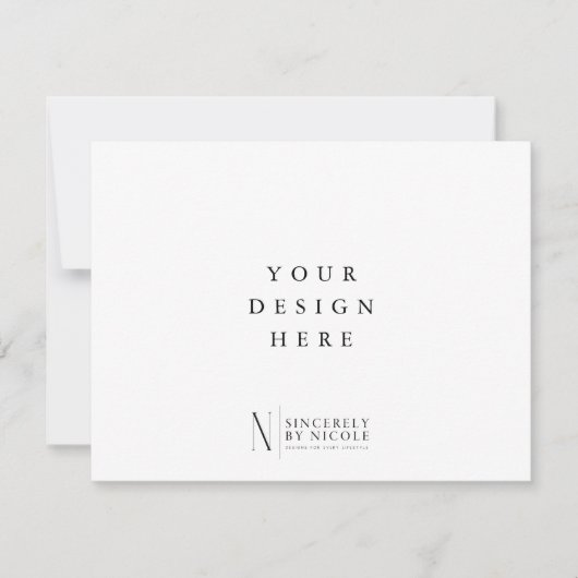 5,5 x 4,25-inch Kaart afdrukken (Voorkant)