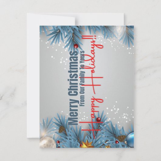 5,5 x 4,25-inch kerstkaart (Voorkant)