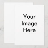 5,5 x 6,5 uitnodiging (Voorkant / Achterkant)