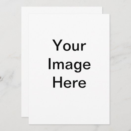 5,5 x 6,5 uitnodiging (Voorkant / Achterkant)