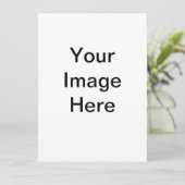 5,5 x 6,5 uitnodiging (Staand voorkant)