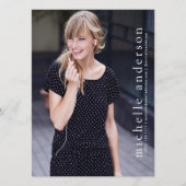 5,5 x 7,5-inch moderne 5-fotomodel Comp-Kaart Aankondiging (Voorkant)