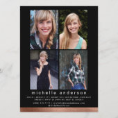 5,5 x 7,5-inch moderne 5-fotomodel Comp-Kaart Aankondiging (Achterkant)