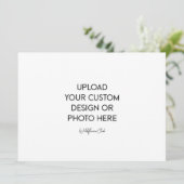 5,5" x 7,5" Save the date uitnodigingen  (Staand voorkant)