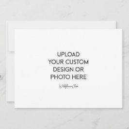 5,5" x 7,5" Save the date uitnodigingen 