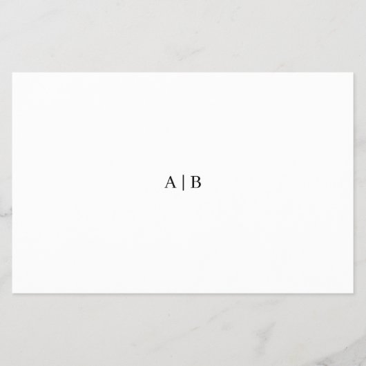 5,5" x 8,5" Flyer Papier (Voorkant)