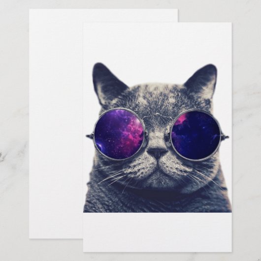 5,5 x 8,5-inch banketbakkerij briefpapier (Voorkant / Achterkant)