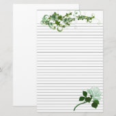 5,5 x 8,5-inch banketbakkerij briefpapier (Voorkant / Achterkant)