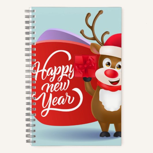 5,5" x 8,5" spiraal notebook notitieboek (Voorkant)