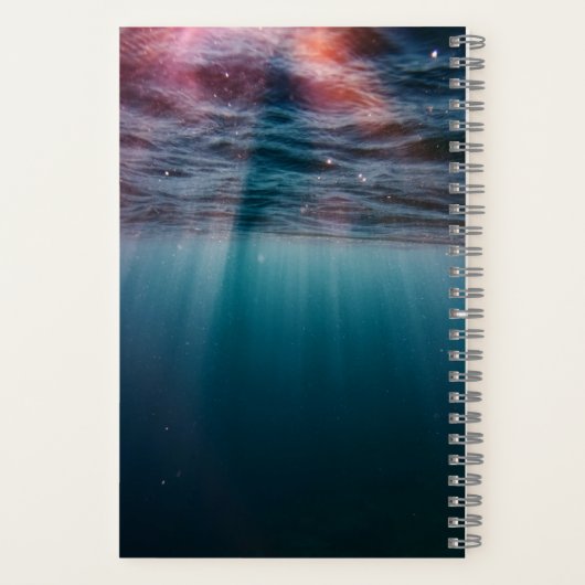 5,5" x 8,5" spiraal notebook notitieboek (Achterkant)