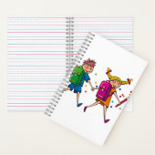 5,5" x 8,5" spiraal notitieboek (Binnen)