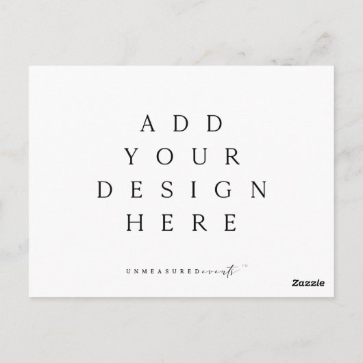 5,5x4,25-inch horizontaal Briefkaart afdrukken (Achterkant)