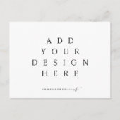 5,5x4,25-inch horizontaal Briefkaart afdrukken (Voorkant)