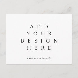 5,5x4,25-inch horizontaal Briefkaart afdrukken