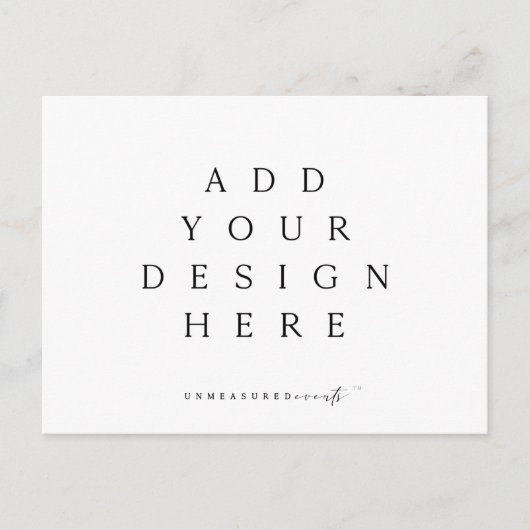 5,5x4,25-inch horizontaal Briefkaart afdrukken (Voorkant)