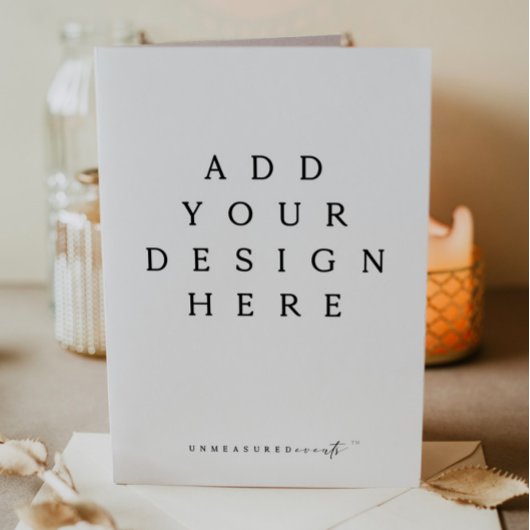 5,5x4-inch Wenskaart afdrukken Kaart