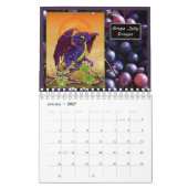 5.5x7 Vruchten en bessen Dragon 2018 kalender (Jan 2027)