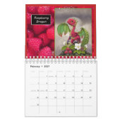 5.5x7 Vruchten en bessen Dragon 2018 kalender (Feb 2027)