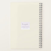 5.5x8.5 Journaal: Firefly Lantern Notitieboek (Achterkant)