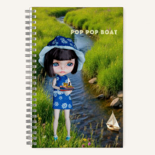 5.5x8.5 Journaal: Pop Pop Boot Notitieboek