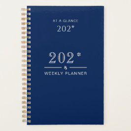 5.5x8.5 Navy Planner 202*-2* voor Thuis of Kantoor