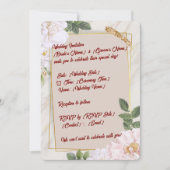 5" * 7" Huwelijksuitnodiging Kaart (Voorkant)