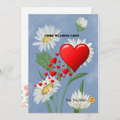 5" * 7" Uitnodigingskaart voor bruiloft Kaart (Voorkant / Achterkant)