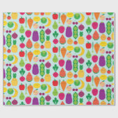 5 A Dagelijkse groenten en fruit Cadeaupapier (Vlak)