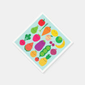 5 A Dagelijkse groenten en fruit Servet (Hoek)