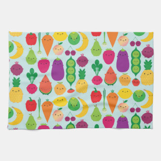 5 A Dagelijkse groenten en fruit Theedoek